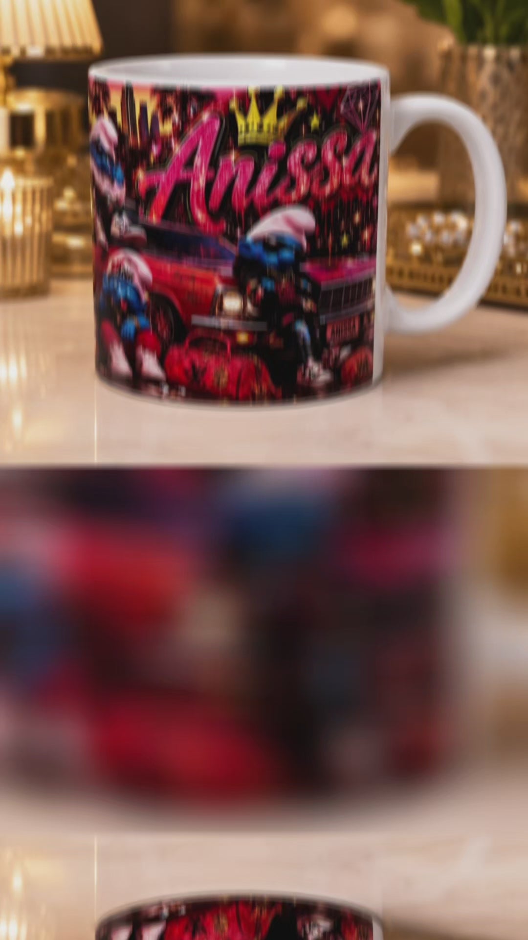 Mug personnalisé style urbain – Tasse originale avec prénom – Cadeau personnalisé
