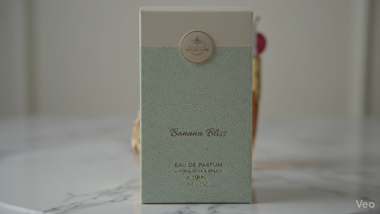 Banana Bliss Eau de Parfum 100ml – Parfum Gourmand Banane Vanille Unisexe