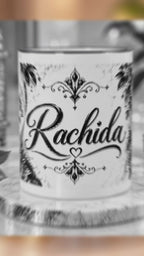 Mug personnalisé prénom – Inspiration Algérie – Tasse 300 ml