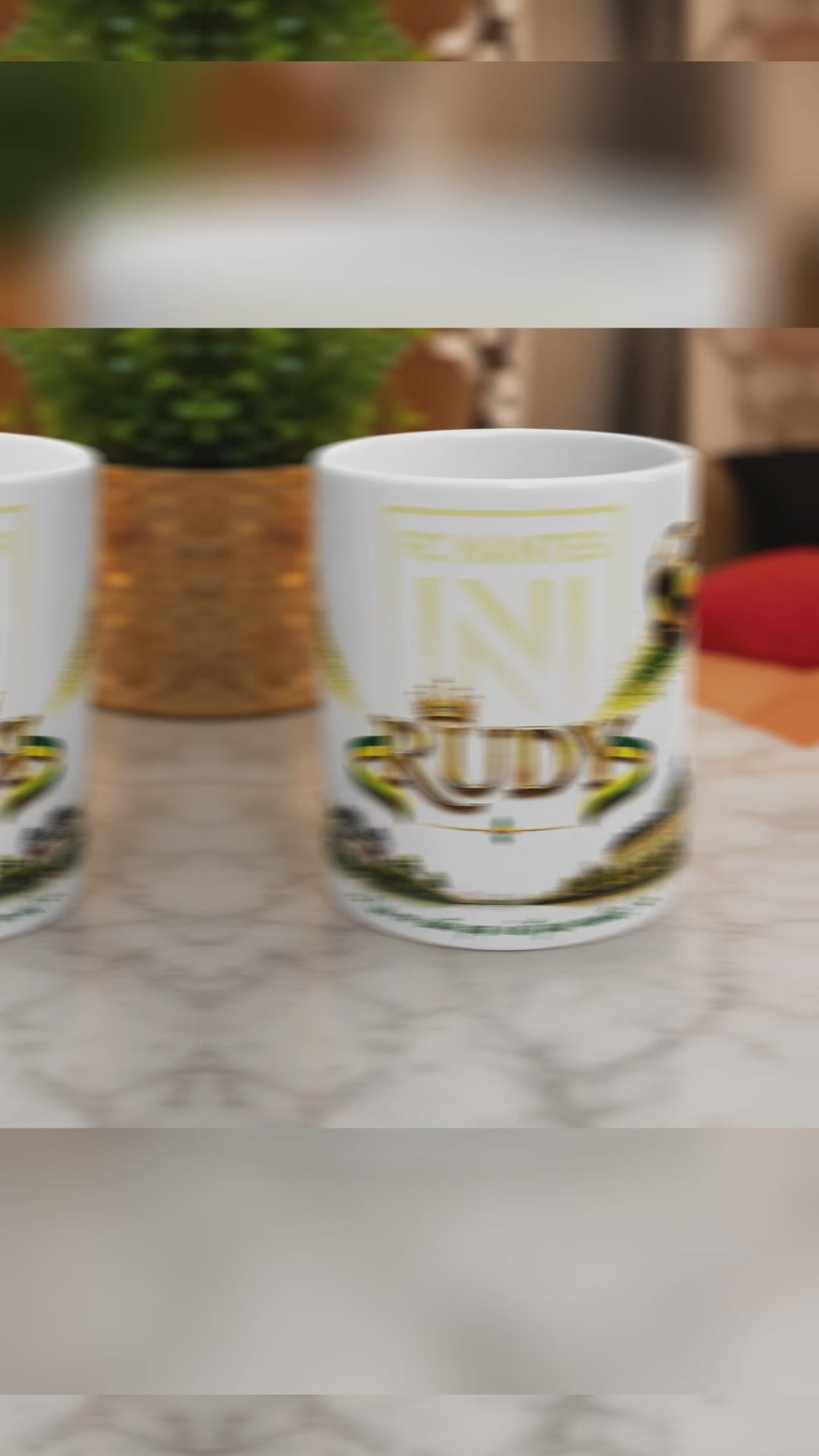 ⚽ Mug personnalisé FC Nantes – Prénom au choix | Cadeau supporter | Mug 300 ml