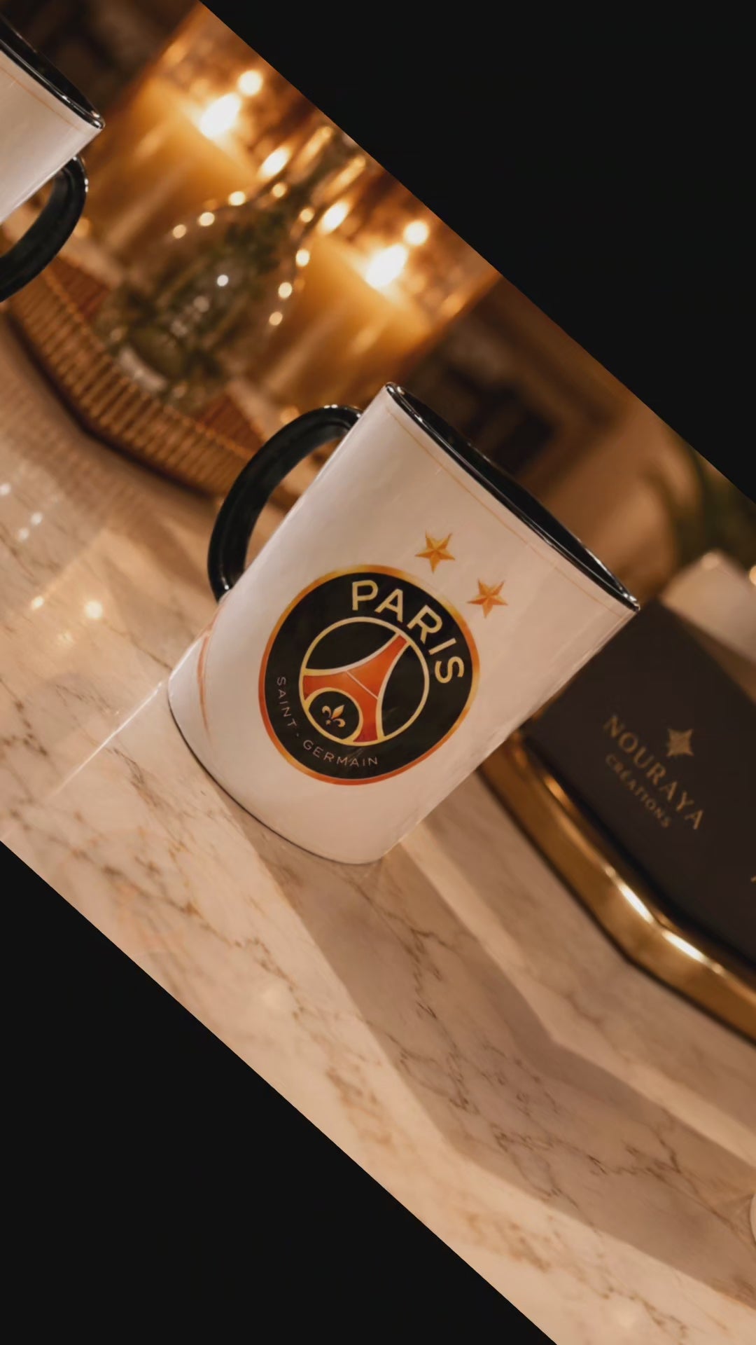 Tasse PSG "Paris est Magique" – Mug Céramique 300 ml