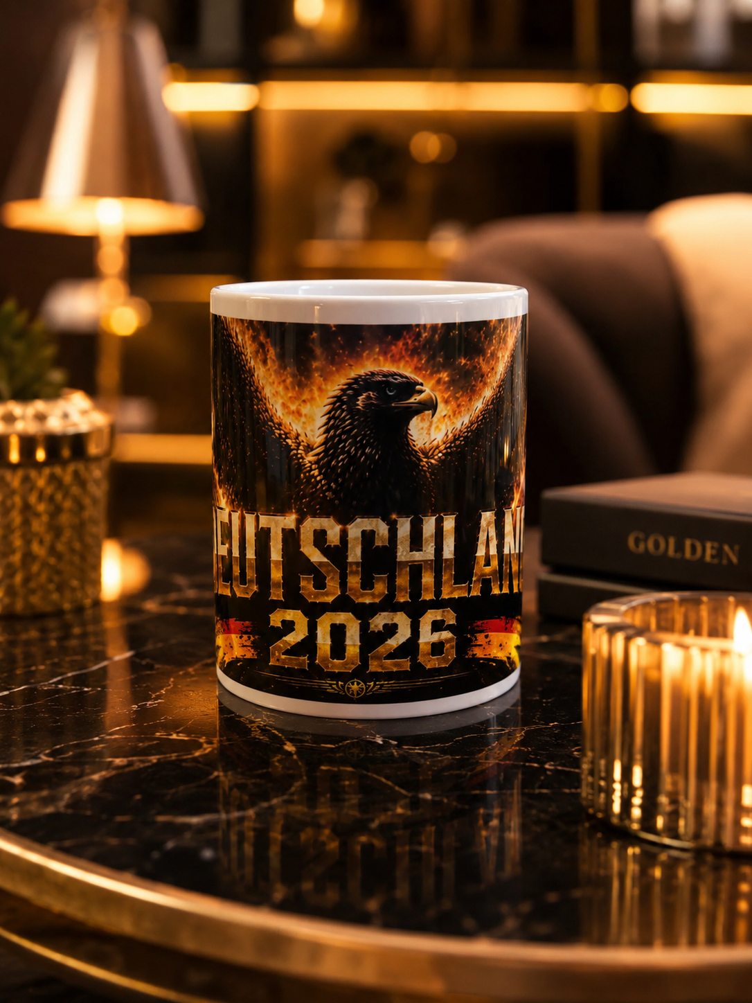 Mug Allemagne 2026 – Aigle Impérial | Tasse Football 300 ml