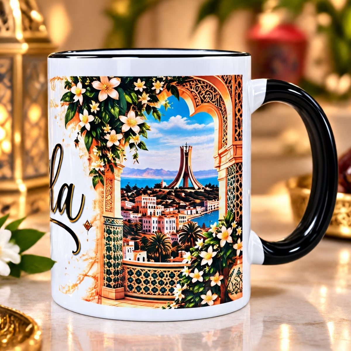 Mug personnalisé prénom – Inspiration Algérie – Tasse 300 ml