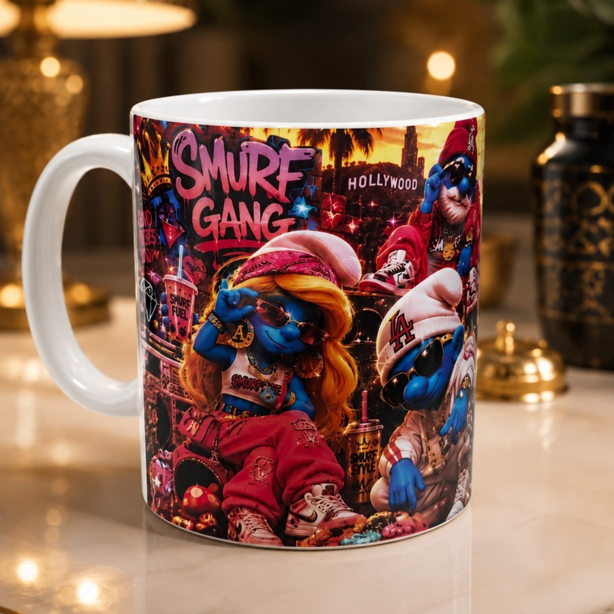 Mug personnalisé style urbain – Tasse originale avec prénom – Cadeau personnalisé