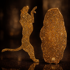 Figurine Jaguar en Résine : Sculpture Décorative Artisanale | Nouraya Créations