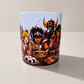 Mug Manga Rétro – Héros Japonais & Repas Ramen – 300 ml