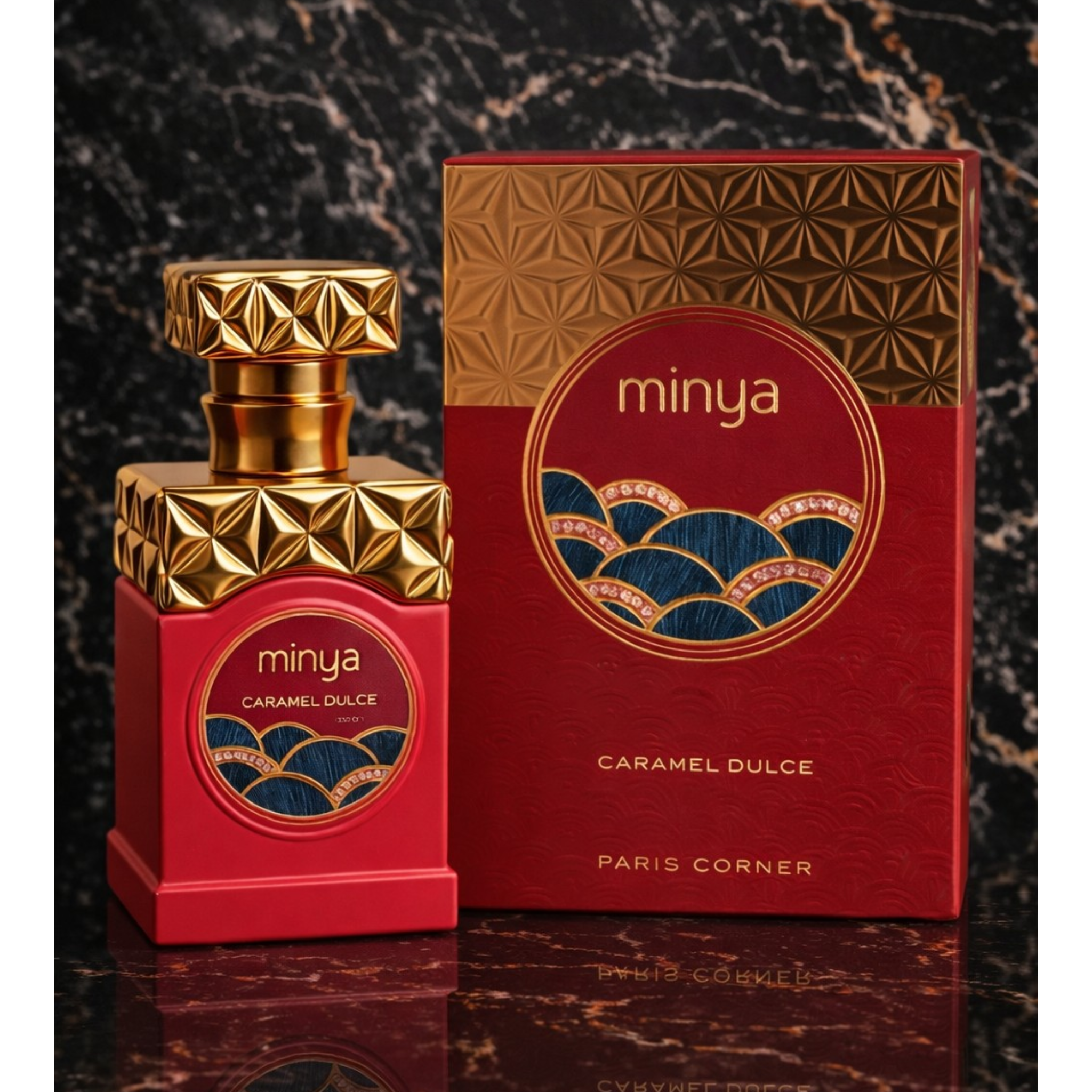 Parfum Minya Paris Corner – Eau de Parfum 100ml | Coco Lush & Caramel Dulce – Parfum Gourmand Luxe Femme