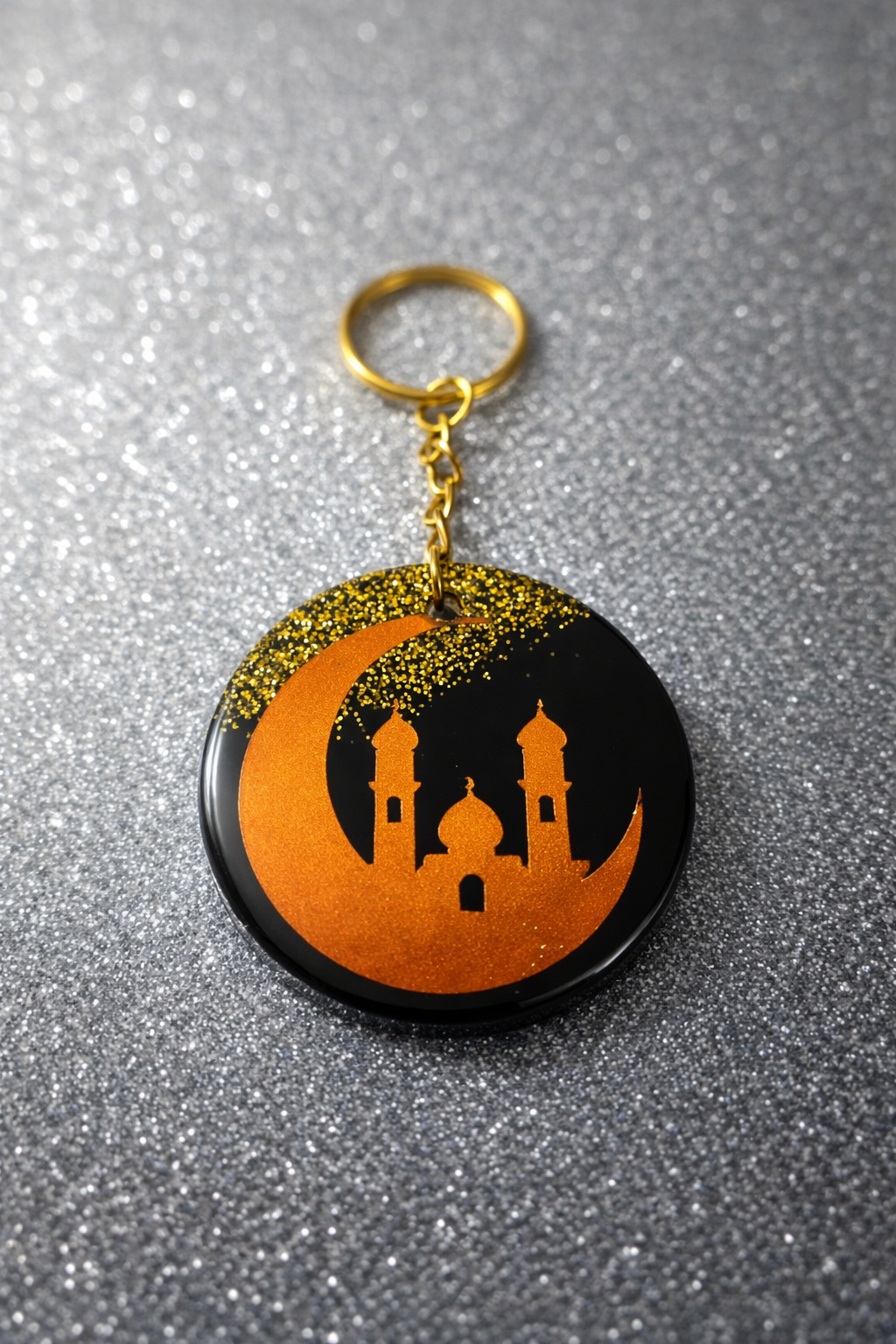 Porte-clé en résine – Collection Noor, Qamar & Najm