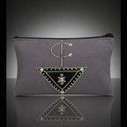 Pochette artisanale Fait Main avec Strass Holographiques – Élégante 20x11 cm
