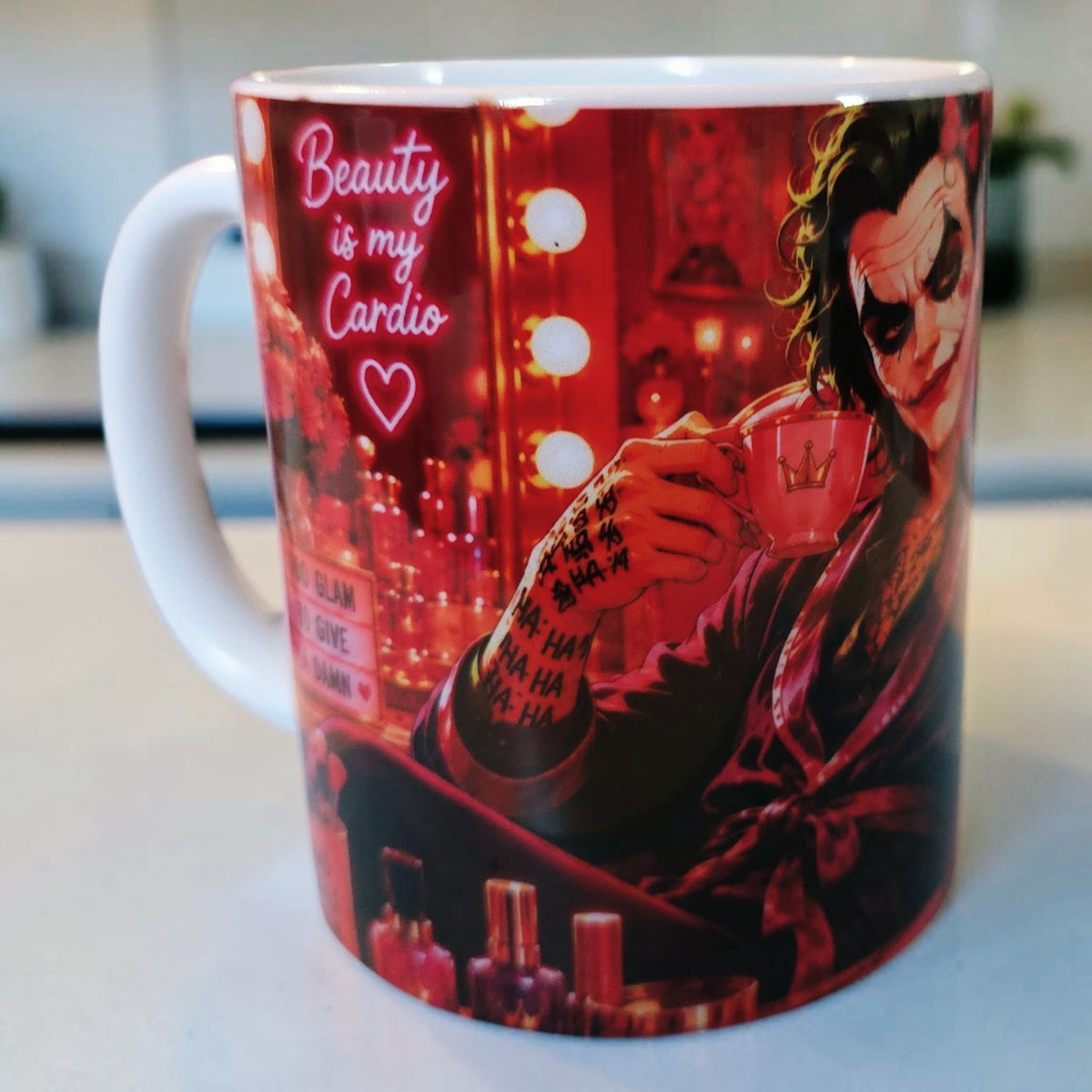 Mug Girly Glamour – Beauty is my Cardio – 300 ml
