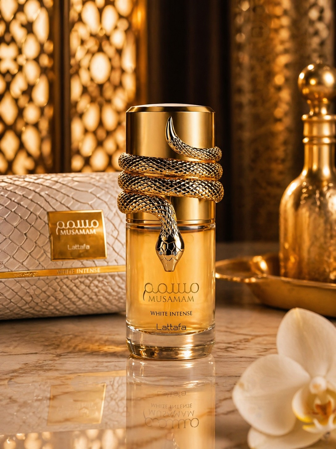 Lattafa Musamam White Intense 100ml – Parfum Oriental Luxe – Longue Tenue