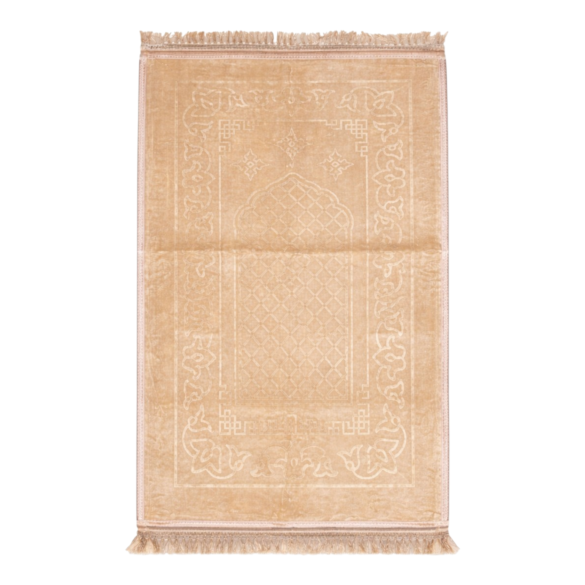 Coffret Spirituel "Sabar" – Tapis de Prière Personnalisable (70x110cm) & Porte-clé en Résine