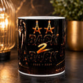 Mug personnalisé 300 ml – Supporter Paris – Prénom au choix – Idée cadeau