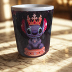 Mug Stitch Couronné – Tasse Céramique 300 ml