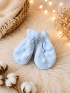 Coffret Naissance Bébé Personnalisable Bleu – 6 Pièces Douces avec Couverture | Cadeau de Naissance