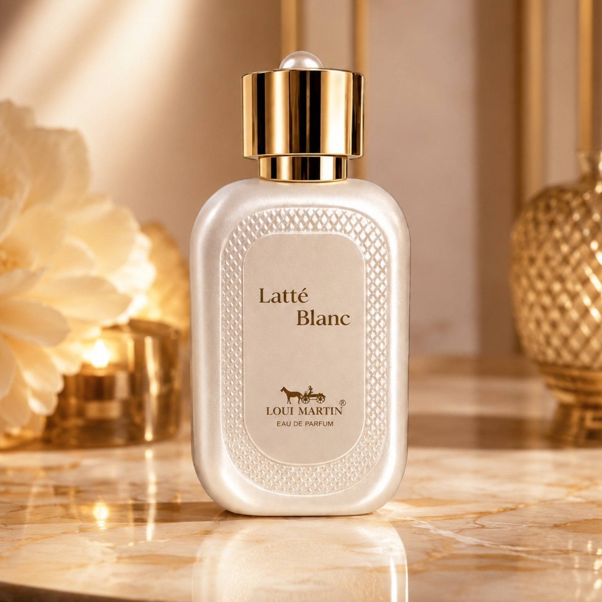 Latté Blanc Eau de Parfum 100 ml – Parfum Gourmand Vanillé Élégant | Loui Martin