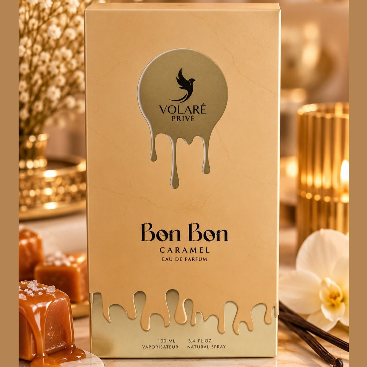 Bon Bon Caramel – Volaré Privé | Eau de Parfum Gourmande 100 ml