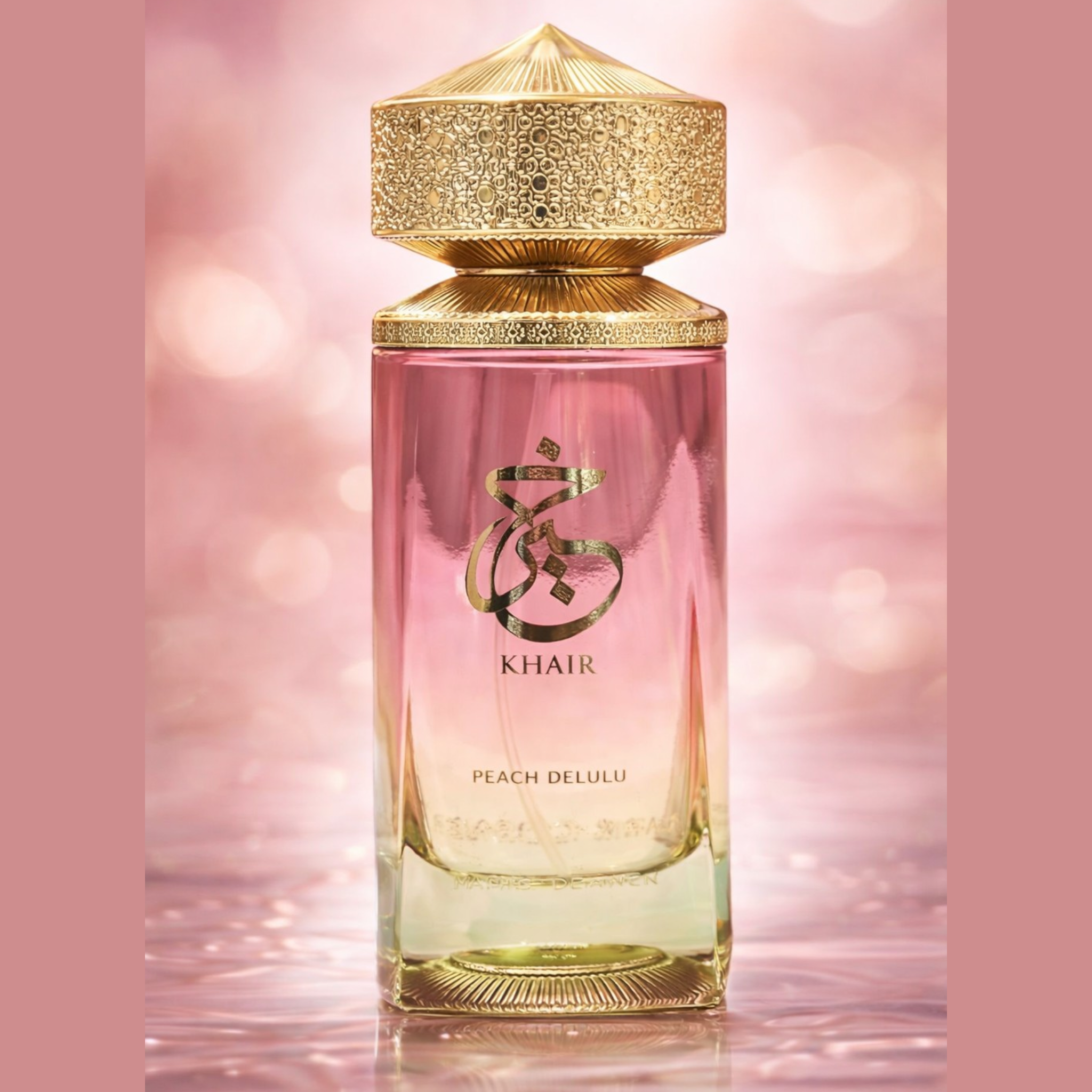 Parfum Khair 100ml – Collection Paris Corner (Peach Delulu, Pistachio, Confection, Fusion) – Parfum gourmand longue tenue