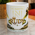 ⚽ Mug personnalisé FC Nantes – Prénom au choix | Cadeau supporter | Mug 300 ml