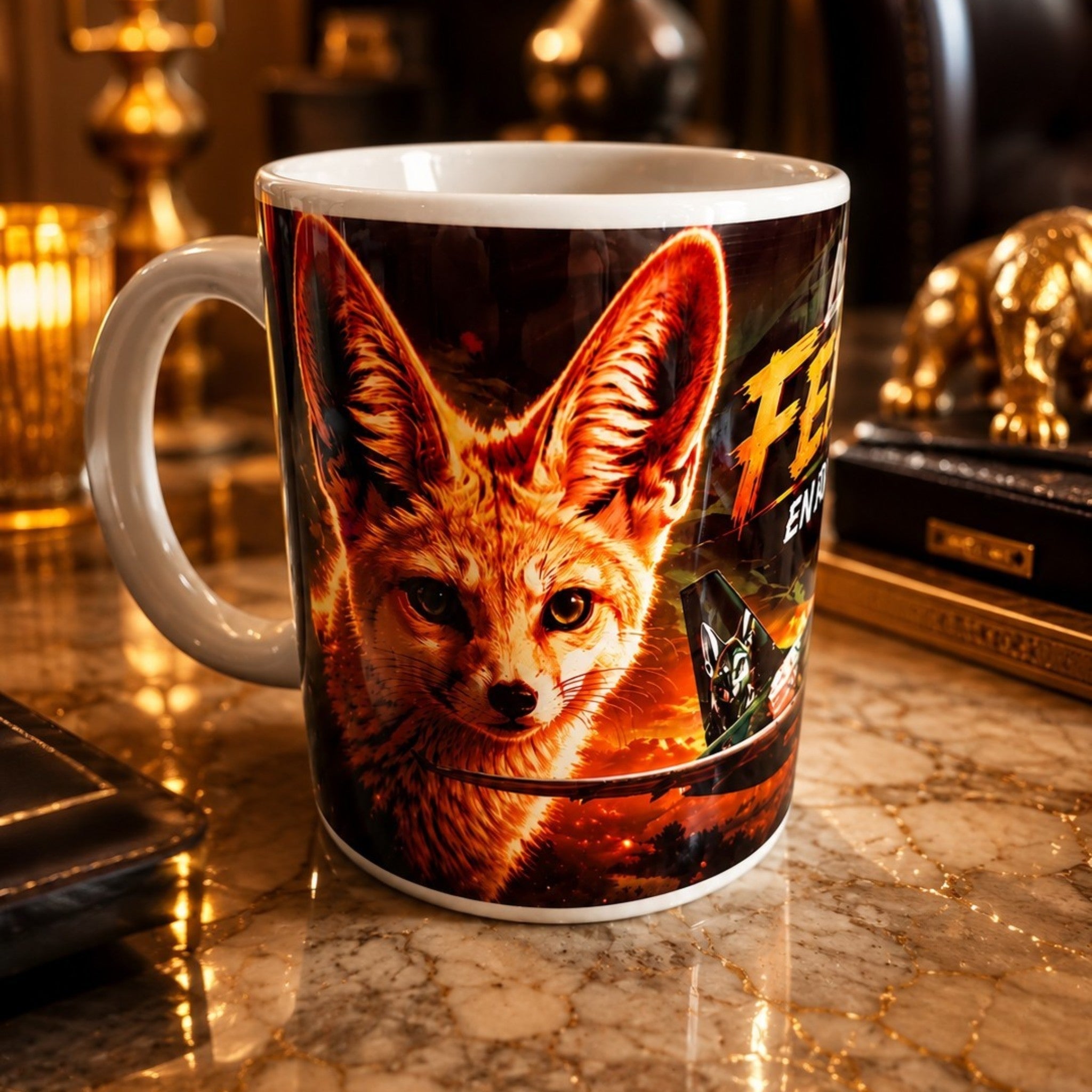 Mug Les Fennecs 2026 – Air Algérie | Tasse Supporter Algérie