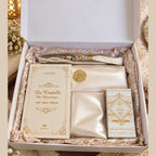 Coffret cadeau musulman – Tapis de prière, Tasbih, Citadelle & Parfum