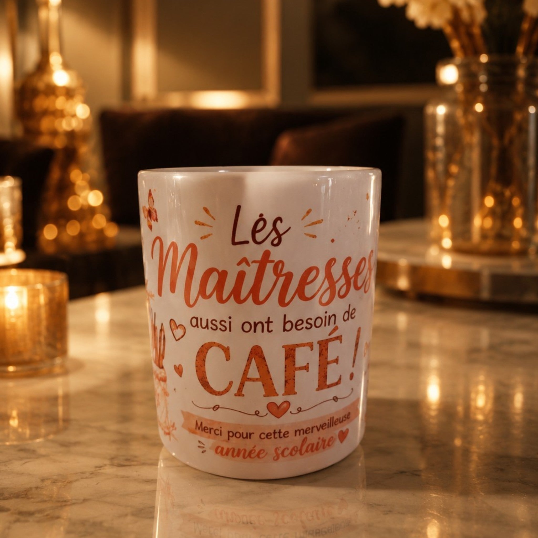 Mug Maîtresse « Les Maîtresses aussi ont besoin de Café !