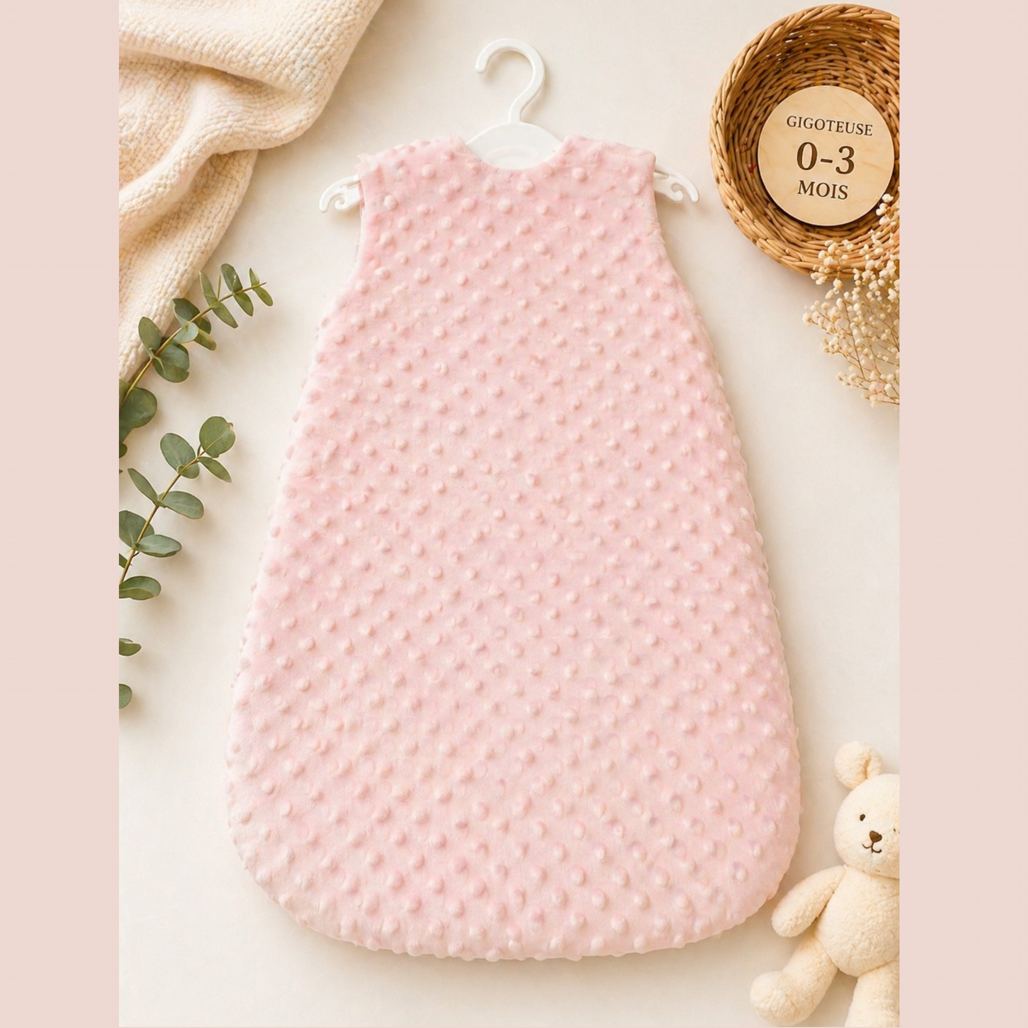 Gigoteuse bébé 0-3 mois personnalisable