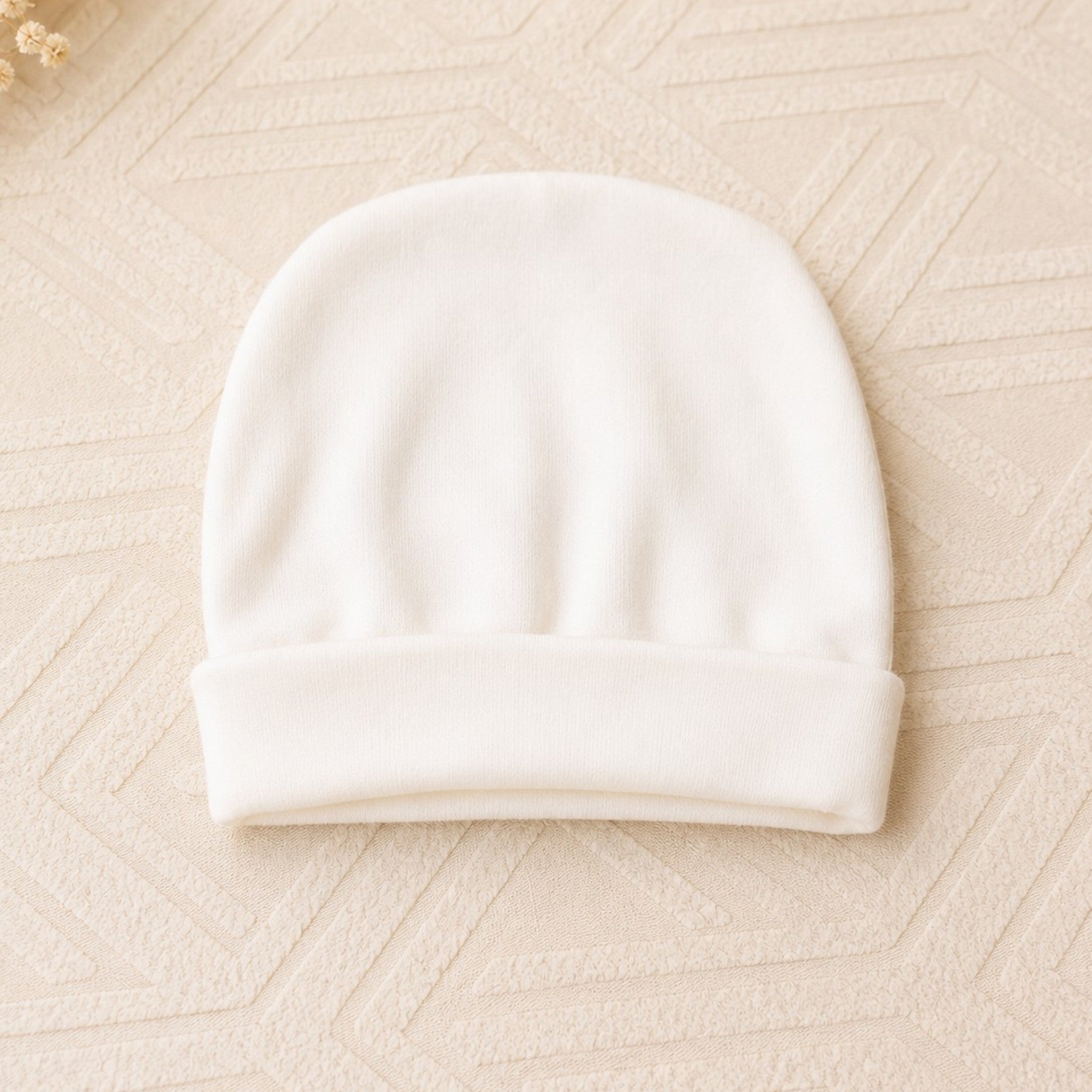 Ensemble bébé garçon 6 pièces – Blanc & Champagne – 100 % coton – Idéal naissance, baptême et cérémonie