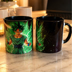 Mug Dragon Ball Algérie – Tasse Personnalisée Manga & Drapeau Algérien 300 ml