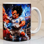 Mug céramique style manga football – Tasse originale 300 ml – Cadeau pour fan d'anime et de sport – Idée cadeau unique