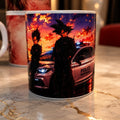 Mug style manga – Tasse céramique design inspiré des forces de l'ordre – 300 ml
