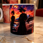 Mug style manga – Tasse céramique design inspiré des forces de l'ordre – 300 ml