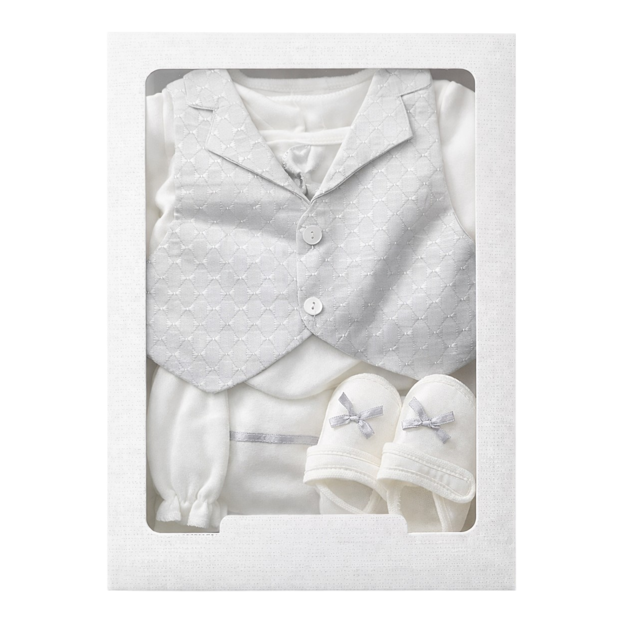 Coffret Cérémonie Bébé Élégance – 6 Pièces