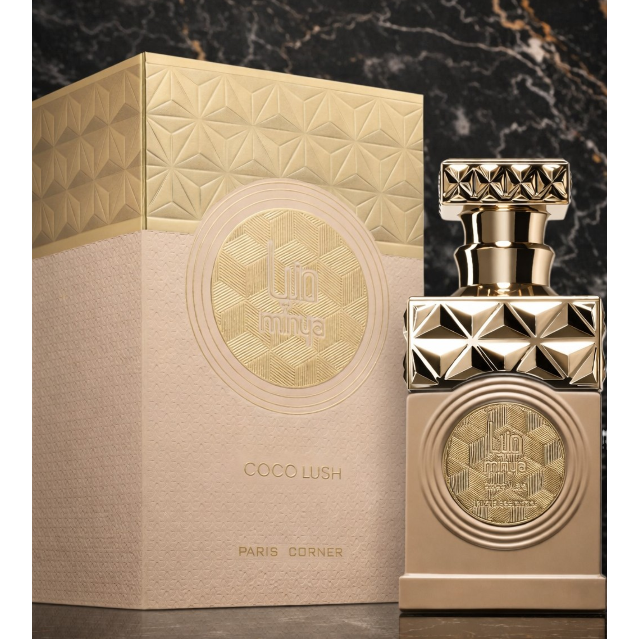 Parfum Minya Paris Corner – Eau de Parfum 100ml | Coco Lush & Caramel Dulce – Parfum Gourmand Luxe Femme
