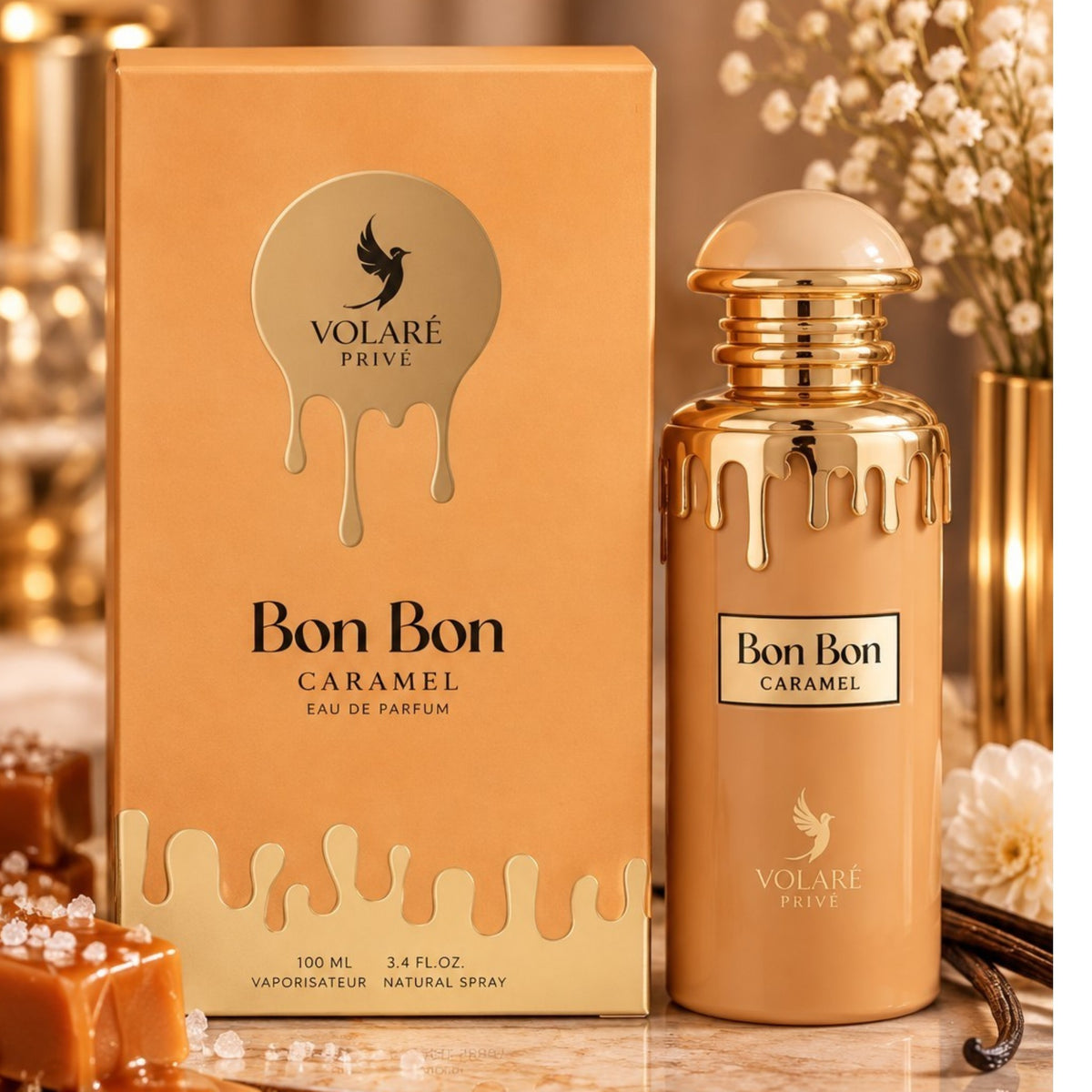 Bon Bon Caramel – Volaré Privé | Eau de Parfum Gourmande 100 ml