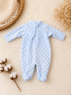 Coffret Naissance Bébé Personnalisable Bleu – 6 Pièces Douces avec Couverture | Cadeau de Naissance