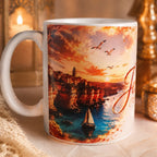 Mug personnalisé Corse – Prénom au choix | Île de Beauté