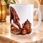 Mug Kabyle Femme Amazighe – Tasse 300 ml Inspiration Berbère