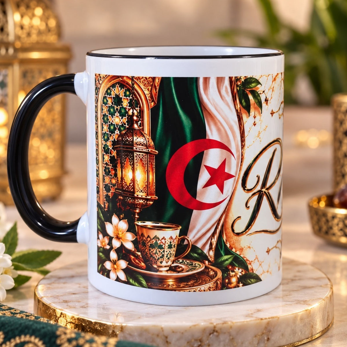 Mug personnalisé prénom – Inspiration Algérie – Tasse 300 ml