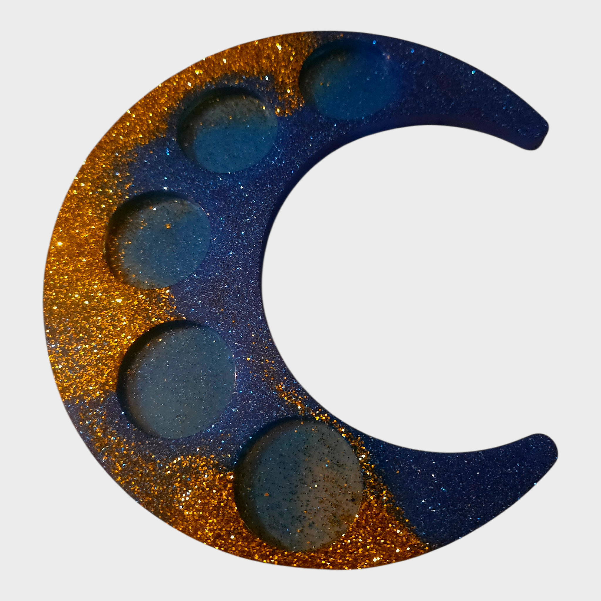 Bougeoir Lune enchantée – Collection 1001 Nuits (20 × 15 cm)