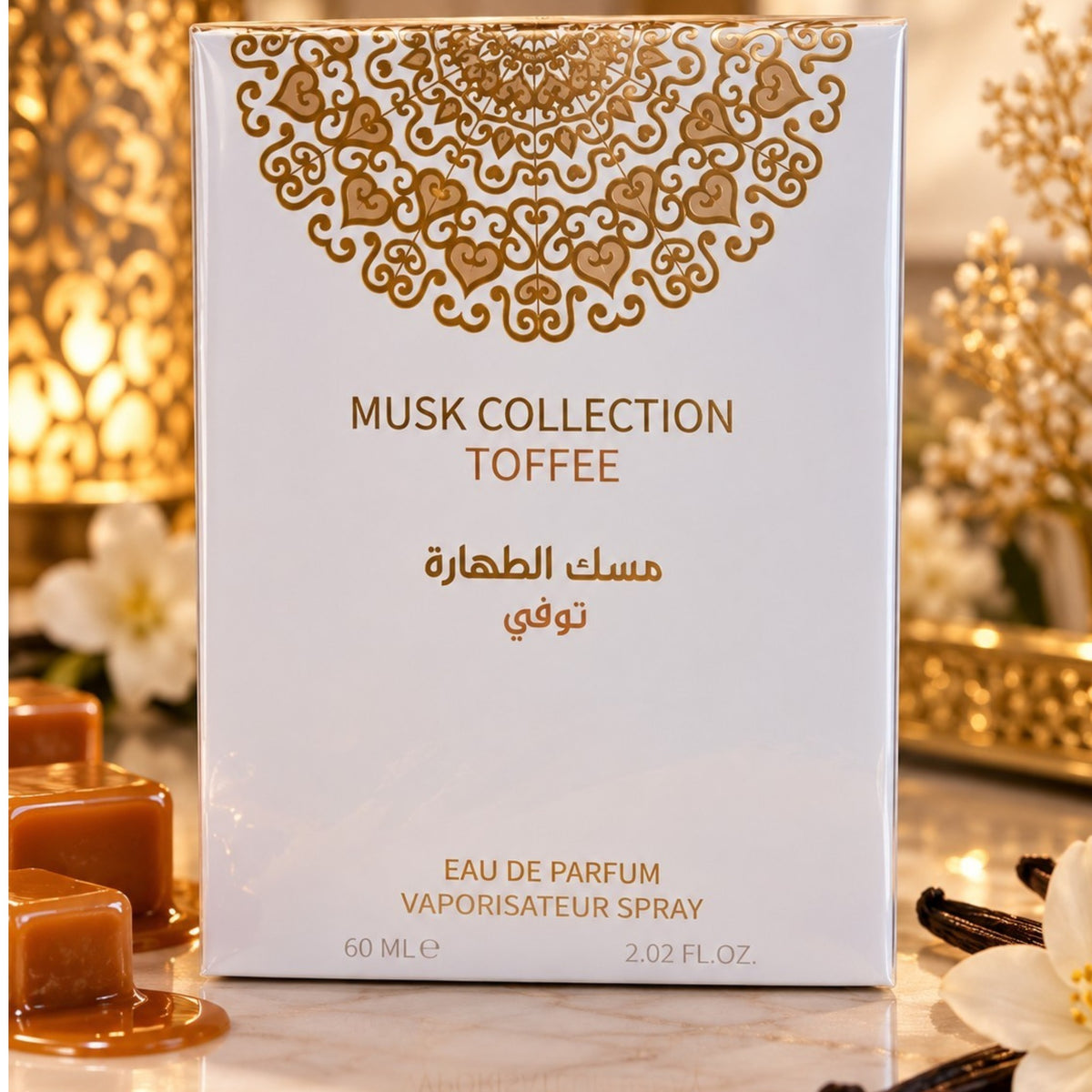 Musk Collection Toffee – Gulf Orchid – Eau de Parfum 60 ml – Parfum gourmand